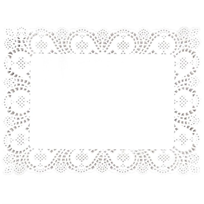 Olympia papieren taartranden 30x40cm (250 stuks)