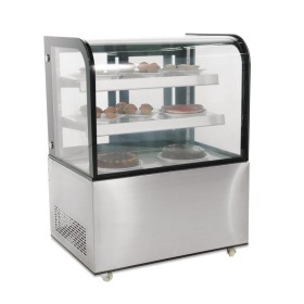 Polar G-serie koelvitrine met gebogen glas 270 liter