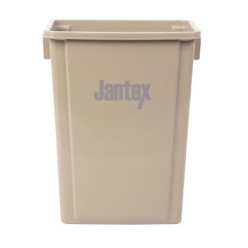 Jantex recycling afvalbak beige 56L