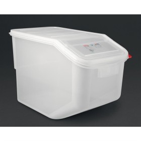 Araven transparante ingrediëntenbak 50 liter