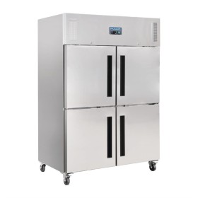 Polar G-serie Gastro 2-deurs vriezer met gedeelde deuren 1200 liter