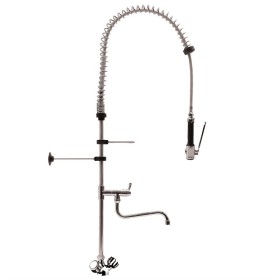 Gastro M voorspoeldouche met draaiknoppen en zwenkkraan 120cm