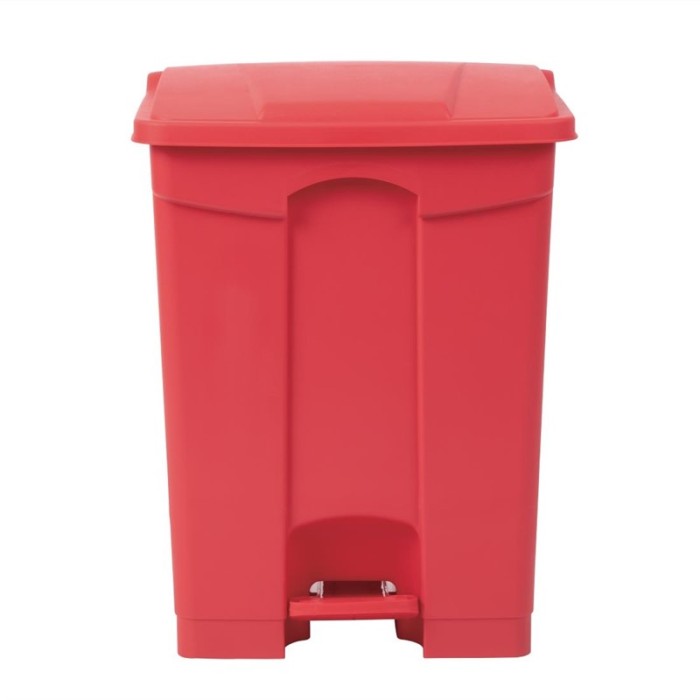 Jantex afvalemmer rood 65 liter