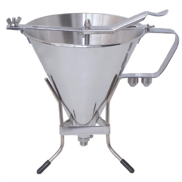 De Buyer RVS doseertrechter 1,5 liter