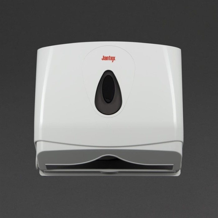 Jantex multi-fold handdoekdispenser wit
