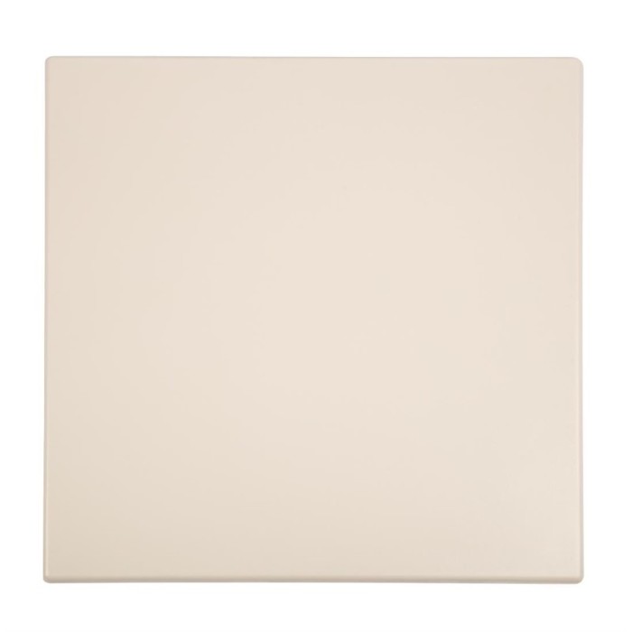 Bolero vierkant tafelblad wit 70cm
