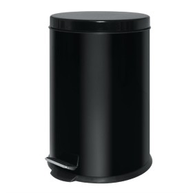 Pedaalemmer RVS zwart 20 liter