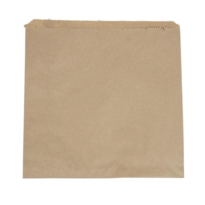 Vegware composteerbare kraft boterhamzakken (1000 stuks)