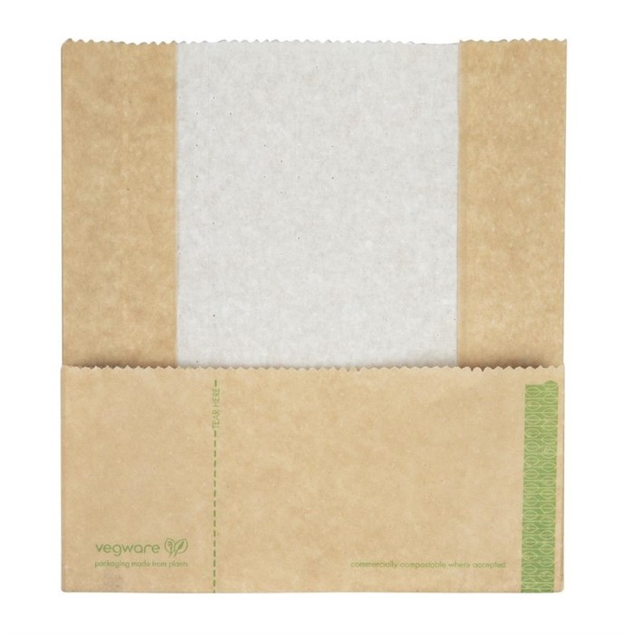 Vegware paninizakjes composteerbaar (500 stuks)