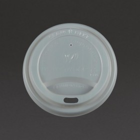 Vegware 79-serie deksels voor dubbelwandige bekers 230ml (500 stuks)