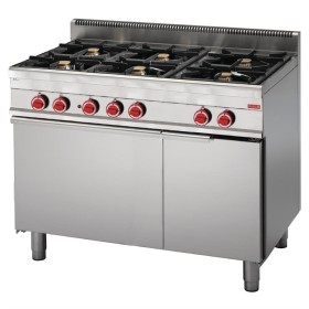 Gastro M 650 gasfornuis met elektrische heteluchtoven 65/110 CFGE