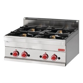 Gastro M 650 4-pits gaskooktoestel 65/70 PCG