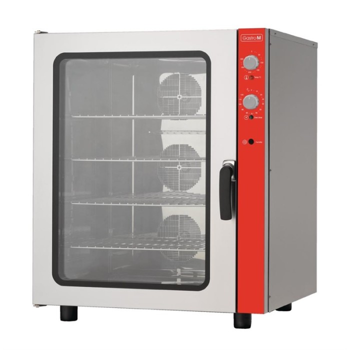Gastro M elektrische bakkersoven met 10 roostervakken en neerklapbare deur 400V