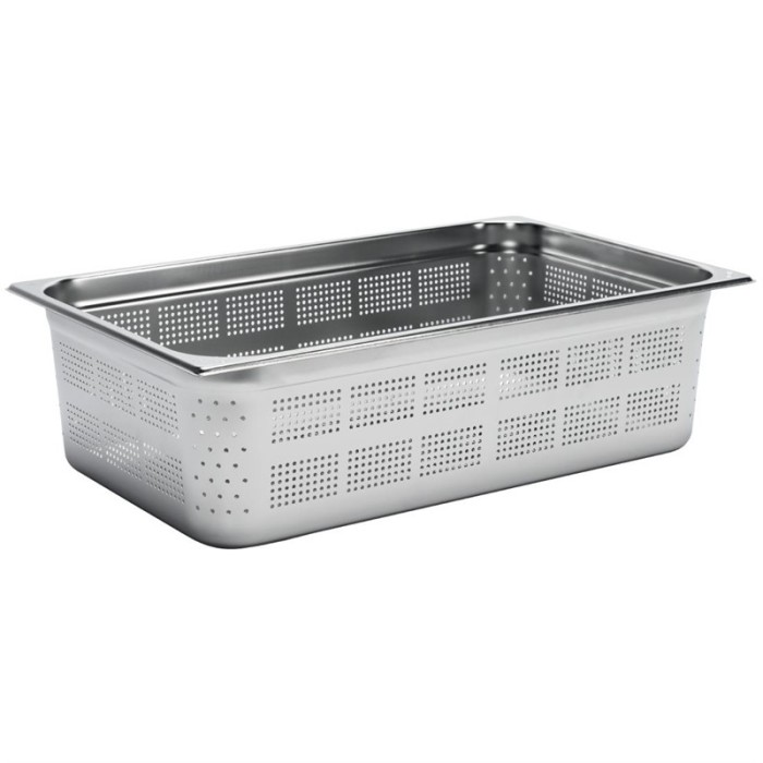 Gastro M geperforeerde RVS GN 1/1 bak 15cm diep
