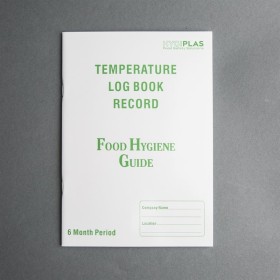 Hygiplas temperatuur logboek 6 maanden