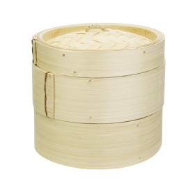 Vogue bamboe stoommandje 15,2cm