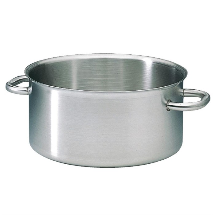 Matfer Bourgeat Excellence RVS inductie lage kookpan 25 liter