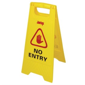 Jantex waarschuwingsbord "No entry"