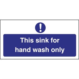 Vogue 'Hand wash only' vinyl sticker