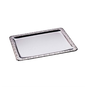 APS RVS serveerschaal met versierde rand 50x36cm