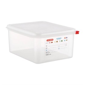 Araven GN 1/2 voedselbak met deksel 10 liter (4 stuks)