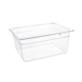 Vogue polycarbonaat bak transparant GN 1/2 150mm