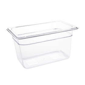 Vogue polycarbonaat bak transparant GN 1/4 150mm