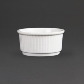 Olympia Whiteware stapelbare ramekins 8,5cm (12 stuks)