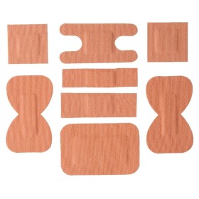 Stoffen pleisters assorti (100 stuks)
