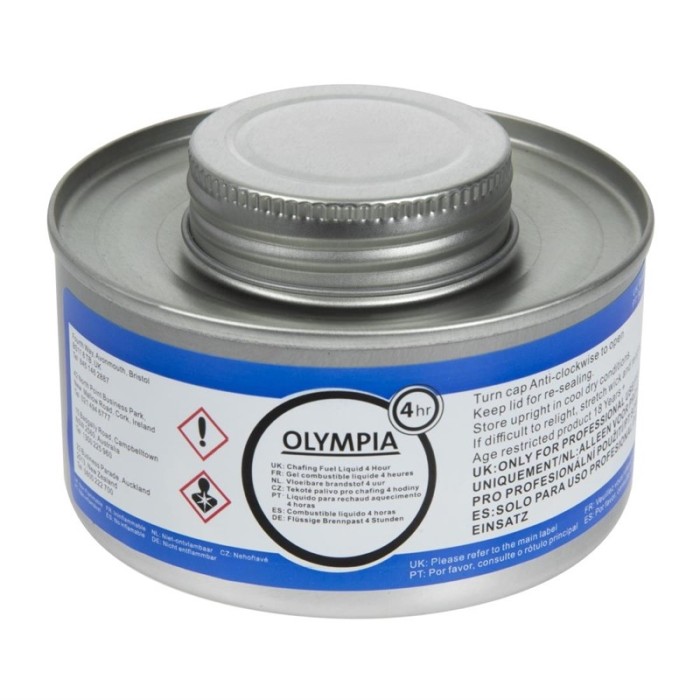 Olympia vloeibare brandpasta 4 uur herbruikbaar lont (12 stuks)