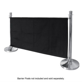 Bolero polyester afzetdoek zwart