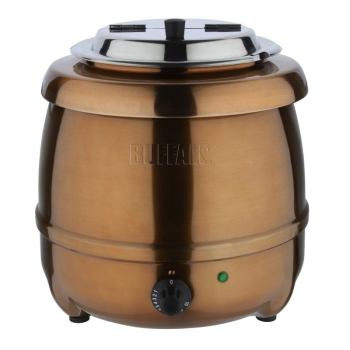 Buffalo soepketel koperkleurig 10 liter