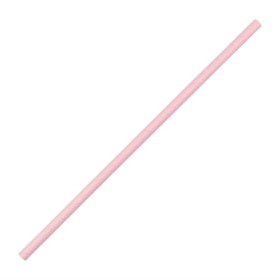 Fiesta Compostable composteerbare papieren buigrietjes roze (250 stuks)