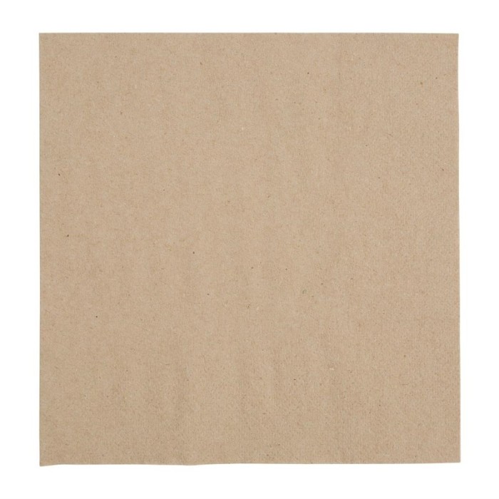 Fiesta Recyclable lunchservetten 1/4 vouw kraft 330mm (2000 stuks)