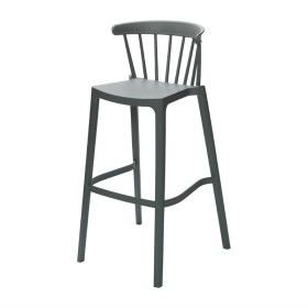 Windson polypropyleen barkruk groen (4 stuks)