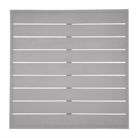Bolero Aluminium Vierkant Tafelblad Lichtgrijs 700mm