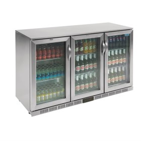 Polar G-serie 3-deurs barkoeling met klapdeuren RVS 330 liter