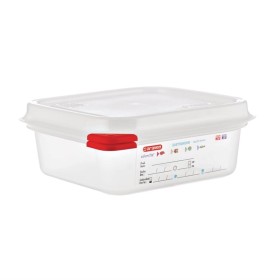 Araven GN 1/6 voedseldoos met deksel 1,1L (4 stuks)
