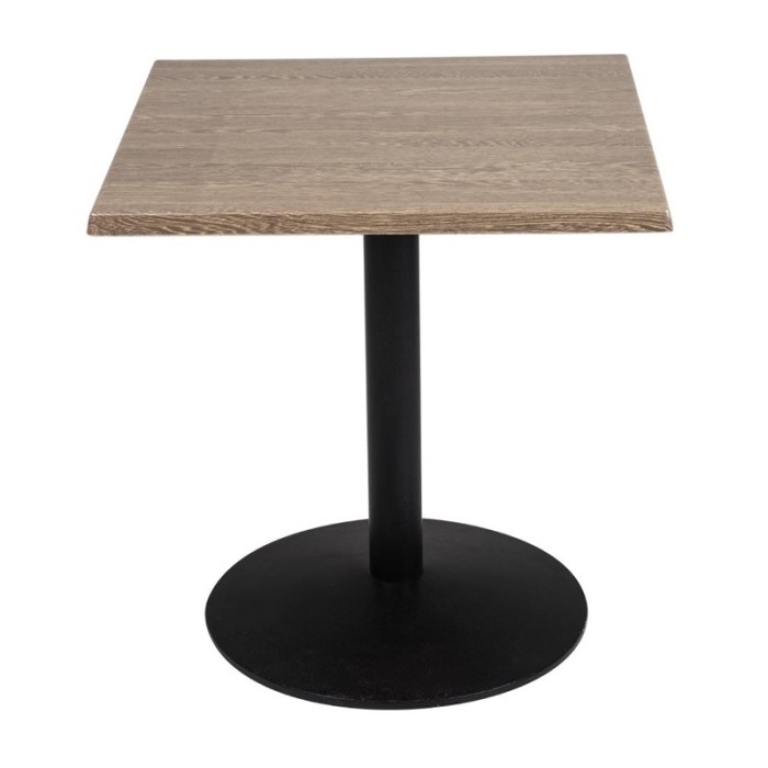 Bolero vierkant tafelblad wengé 70cm