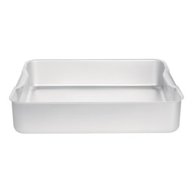 Vogue extra diepe aluminium braadslede 47cm