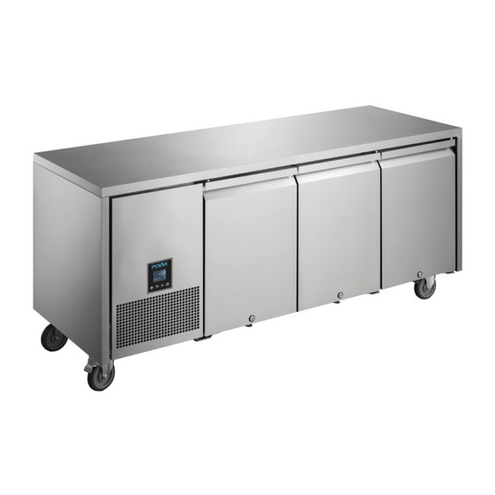 Polar U-serie driedeurs vrieswerkbank 420 liter