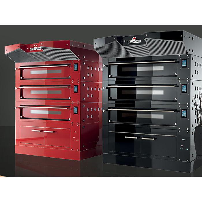 Italforni Bull Pizzaoven - Multifunctioneel - 1 ovenkamer
