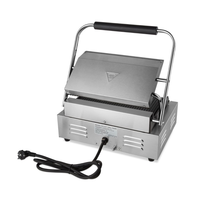 Contactgrill - Gegroefd - Enkele Grillplaat - 33,5 cm