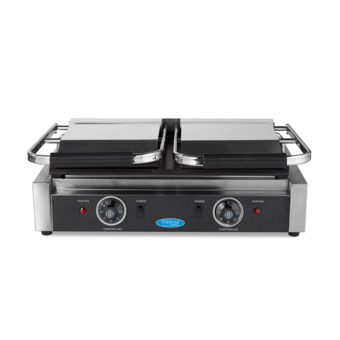 Contactgrill - Glad - Dubbele Grillplaat - 2 x 22 cm