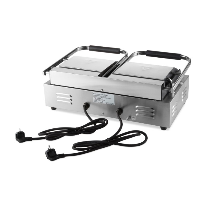 Contactgrill - Glad - Dubbele Grillplaat - 2 x 22 cm