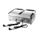 Contactgrill - Glad - Dubbele Grillplaat - 2 x 22 cm