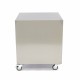 Onderstel RVS - 60 x 60 cm - 120 Kg Draagvermogen - Zwenkwielen
