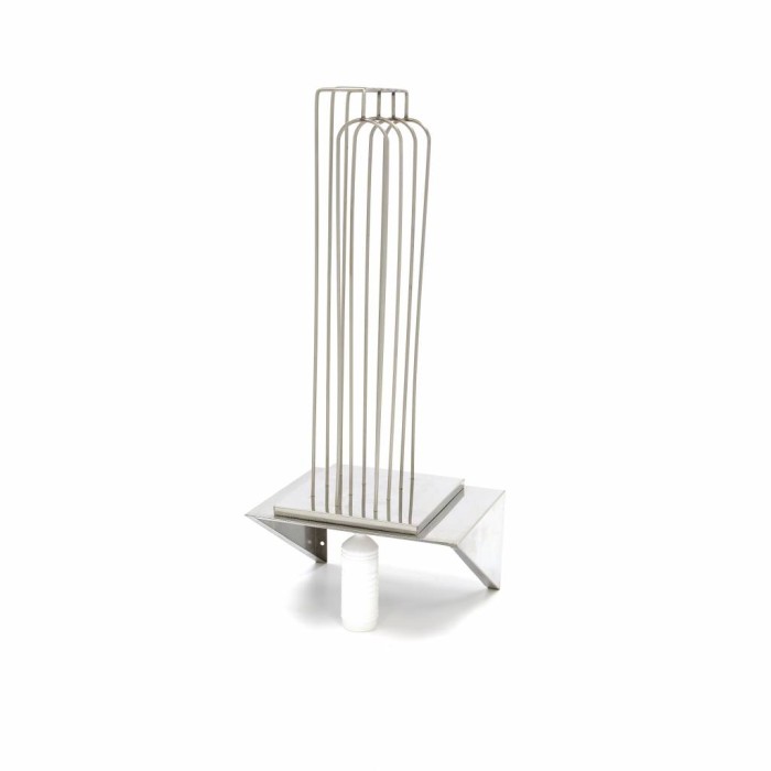 Flessenrek - Ø 7,5 cm Flessen - tot 33 Flessen - 3 Roosters