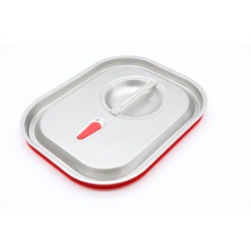 Gastronorm Deksel - 1/2 GN - RVS - Luchtdicht Rubber