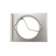 Pearl Round Tray  Ø 220 mm - Medium - 2 Compartments